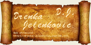 Drenka Jelenković vizit kartica